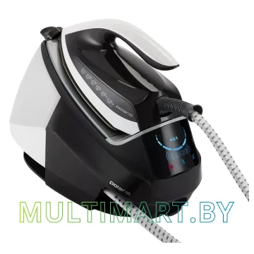 Утюг Polaris Turbo Steam PSS 9090K (белый/коричневый) картинка 3